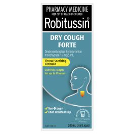 cough robitussin dry forte 200ml