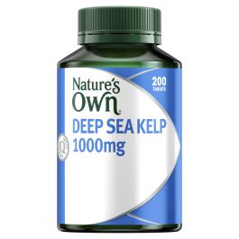 Nature's Own Kelp 1000mg 200 Tablets at Good Price Pharmacy Warehouse