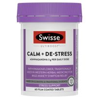 Swisse Ultiboost Calm + De-Stress 60 Tablets