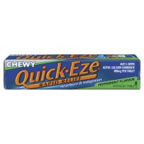 Quick Eze Chewy Peppermint Stick Pack 8 Tablets