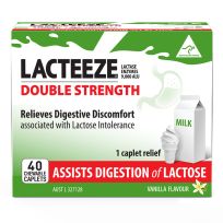 Lacteeze Double Strength 40 Capsules
