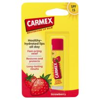 Carmex Lip Balm Strawberry Click Stick with SPF 15