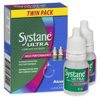 Systane Ultra Lubricating Eye Drops 10ml Twin Pack