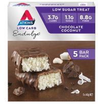 Atkins Endulge Chocolate Coconut Bars 5 Pack