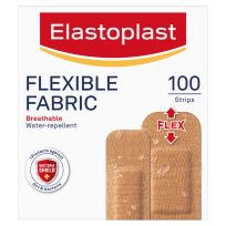 Elastoplast Flexible Fabric Strips 100 Pack