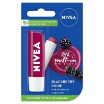 Nivea Caring Lip Balm Blackberry Shine 4.8g