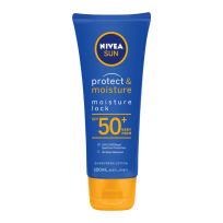 Nivea Sun Protect & Moisture Sunscreen Lotion SPF 50+ 100ml Tube