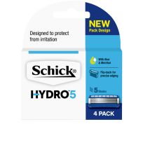 Schick Men Hydro 5 Razor Cartridges 4 Pack