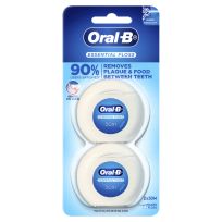 Oral B Essential Floss Dental Floss 50m 2 Pack