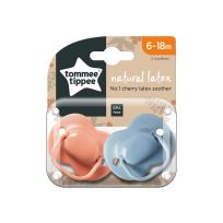 Tommee Tippee Cherry Latex Soother LL 6-18 Months 2 Pack
