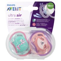 Avent Soothers 18+ Months 2 Pack Assorted