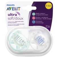 Avent Ultra Soft Soother 0-6 Months