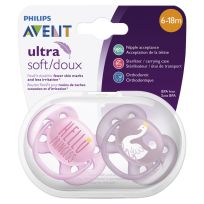 Avent Ultra Soft Soother 6-18 Months