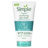 Simple Daily Skin Detox Facial Cleanser Purifying 150ml