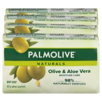 Palmolive Soap Bar Naturals Green 4 x 90g Pack