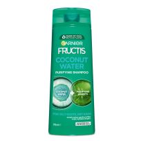 Garnier Fructis Coconut Water Shampoo 315ml for Oily Roots Dry Ends