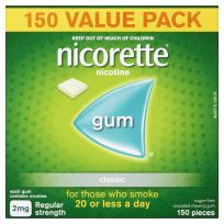 Nicorette Gum 2mg Classic 150 Pack