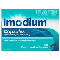 Imodium Capsules 2mg 20 Pack