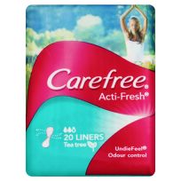 Carefree ActiFresh Liners Tea Tree 20 Pack