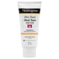 Neutrogena Ultra Sheer Clear Face Sunscreen Liquid Lotion SPF 30 88ml