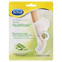 Scholl Expert Care Nourish PediMask Aloe Vera 1 Pair Foot Mask