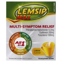 Lemsip Max Multi-Symptom Relief Lemon 10 Pack
