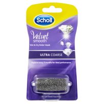 Scholl Velvet Smooth Wet & Dry Roller Heads Ultra Coarse Single