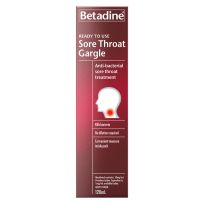 Betadine Antiseptic Sore Throat Gargle Ready-To-Use 120ml