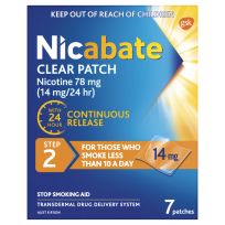 Nicabate Patch Clear 14mg 7 Patches