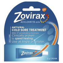 Zovirax Coldsore Cream Tube 2g