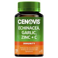 Cenovis Echinacea, Garlic, Zinc & C 125 Tablets