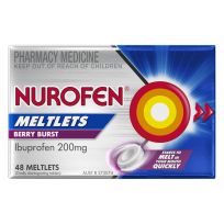 Nurofen Meltlets Berry Burst 200mg 48 Pack