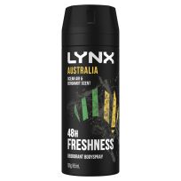 Lynx Fresh Deodorant Aerosol Australia 165ml
