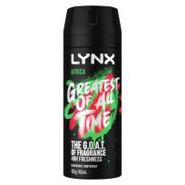 Lynx Fresh Deodorant Aerosol Africa 165ml