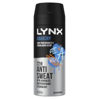 Lynx Antiperspirant Deodorant 48HR Aerosol Anarchy 165ml