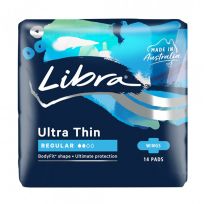 Libra Pads Ultra Thin Wings Regular 14 Pack