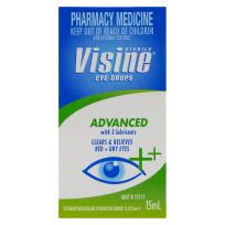 Visine Eye Drops Advanced 15ml