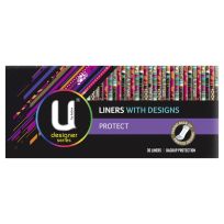 U By Kotex Designer Series Protect Liners 30 Pack