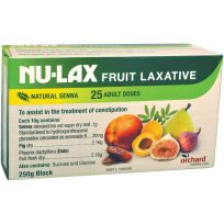 Nulax Fruit Laxative 250g Block