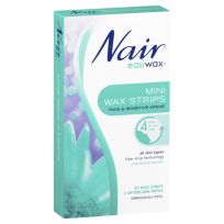 Nair Easiwax Mini Wax Strips Face & Sensitive Areas 20 Pack