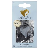 Lady Jayne 2268 Snagless Elastics Black 50 Pack