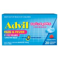 Advil Children 7-12 Years Chewable 20 Tablets