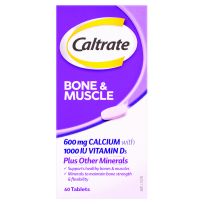 Caltrate Bone & Muscle Health Plus Minerals 60 Tablets