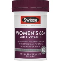 Swisse Women's Ultivite 65+ Multivitamin 60 Tablets