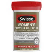 Swisse Women's Ultivite Power Multivitamin 40 Tablets
