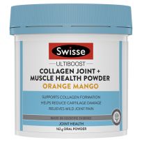 Swisse Ultiboost Collagen Joint + Muscle Health Powder Orange Mango 162g