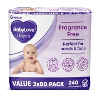 BabyLove Everyday Wipes 80 x 3 Pack