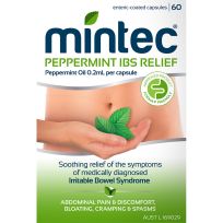 Mintec Peppermint Oil 60 Capsules