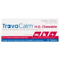 Travacalm H.O Strawberry 10 Chewable Tablets