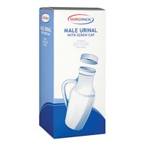 Surgipack Male Urinal With Screw Cap Lid